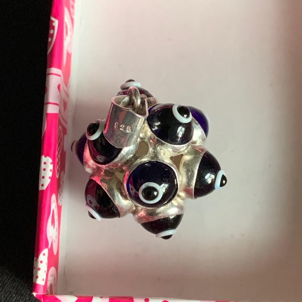 Silver Evil Eye Peotection